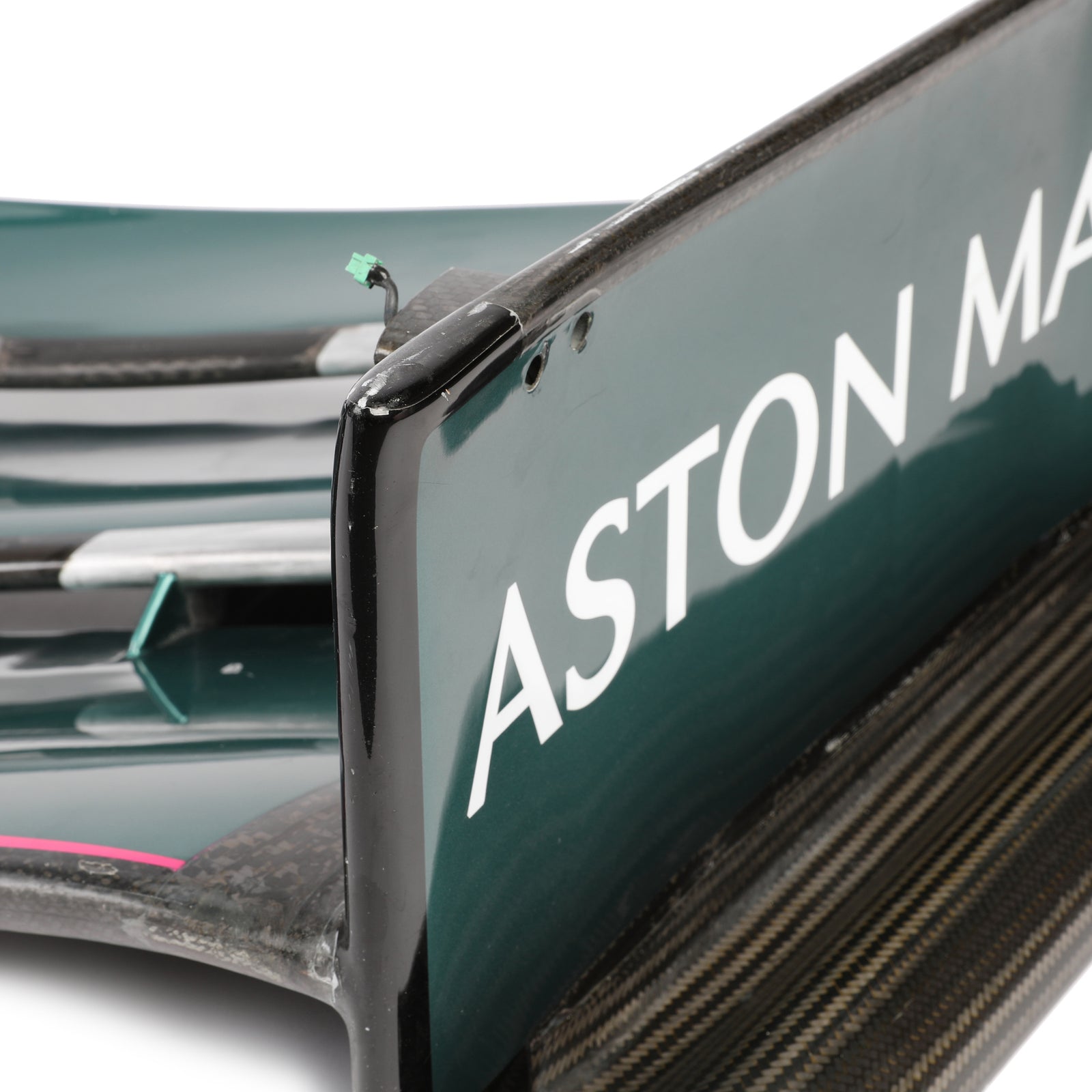 Season Launch LOT 415 - Aston Martin F1 Team 2021 Used Front Wing Assembly