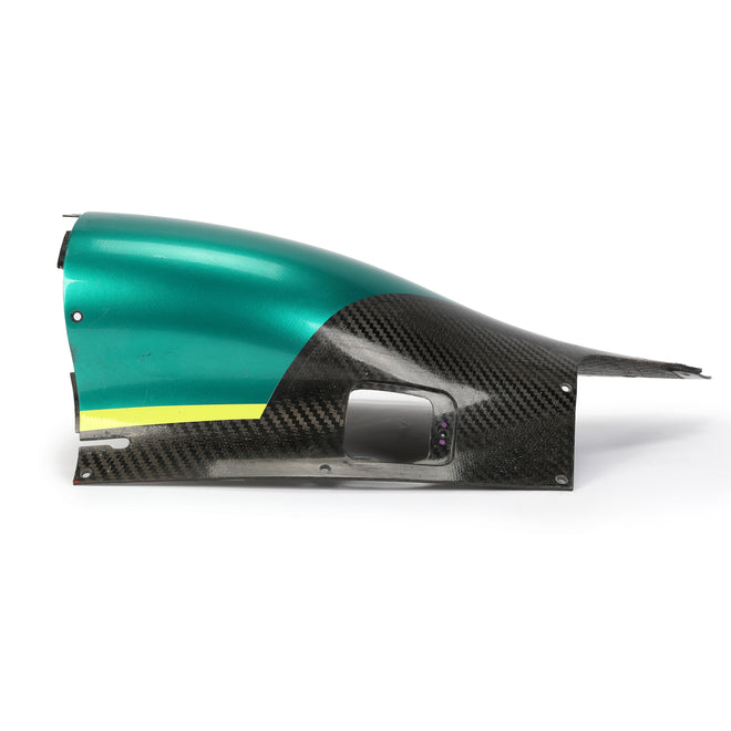 September Auction LOT 003 - Aston Martin 2022 Grand Prix Used LH Rearward Sidepod Panel