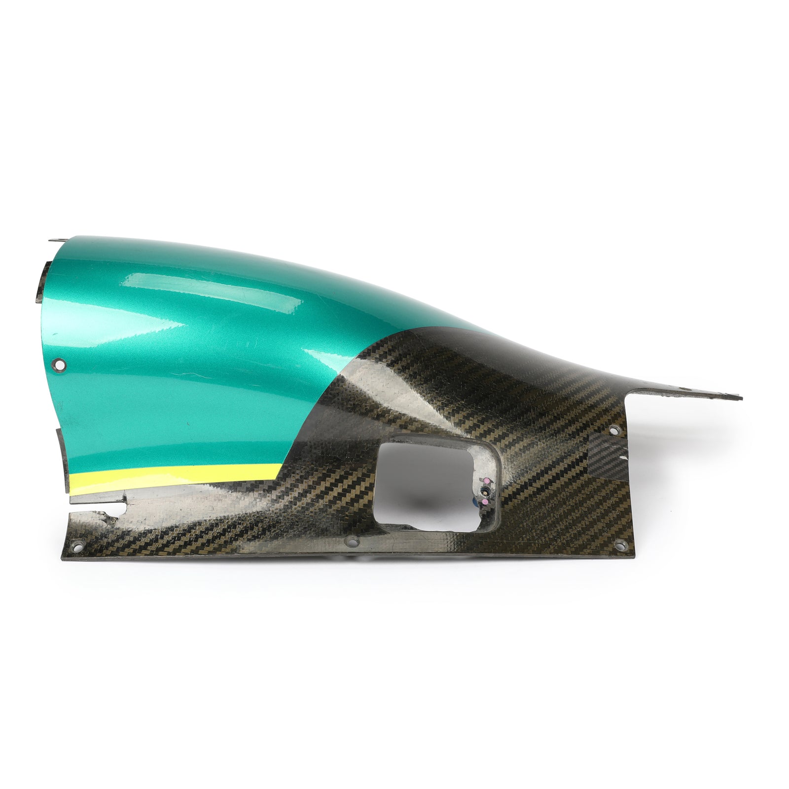 Season Launch LOT 149 - Aston Martin 2022 Used Rearward Sidepod Panel Left Hand