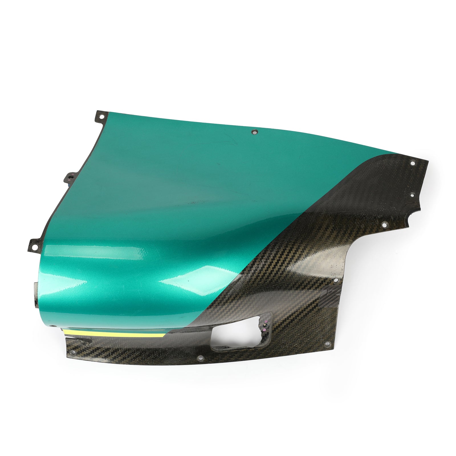 Season Launch LOT 149 - Aston Martin 2022 Used Rearward Sidepod Panel Left Hand