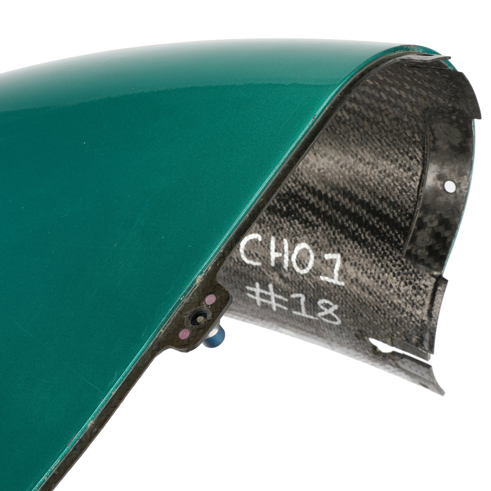 Season Launch LOT 149 - Aston Martin 2022 Used Rearward Sidepod Panel Left Hand