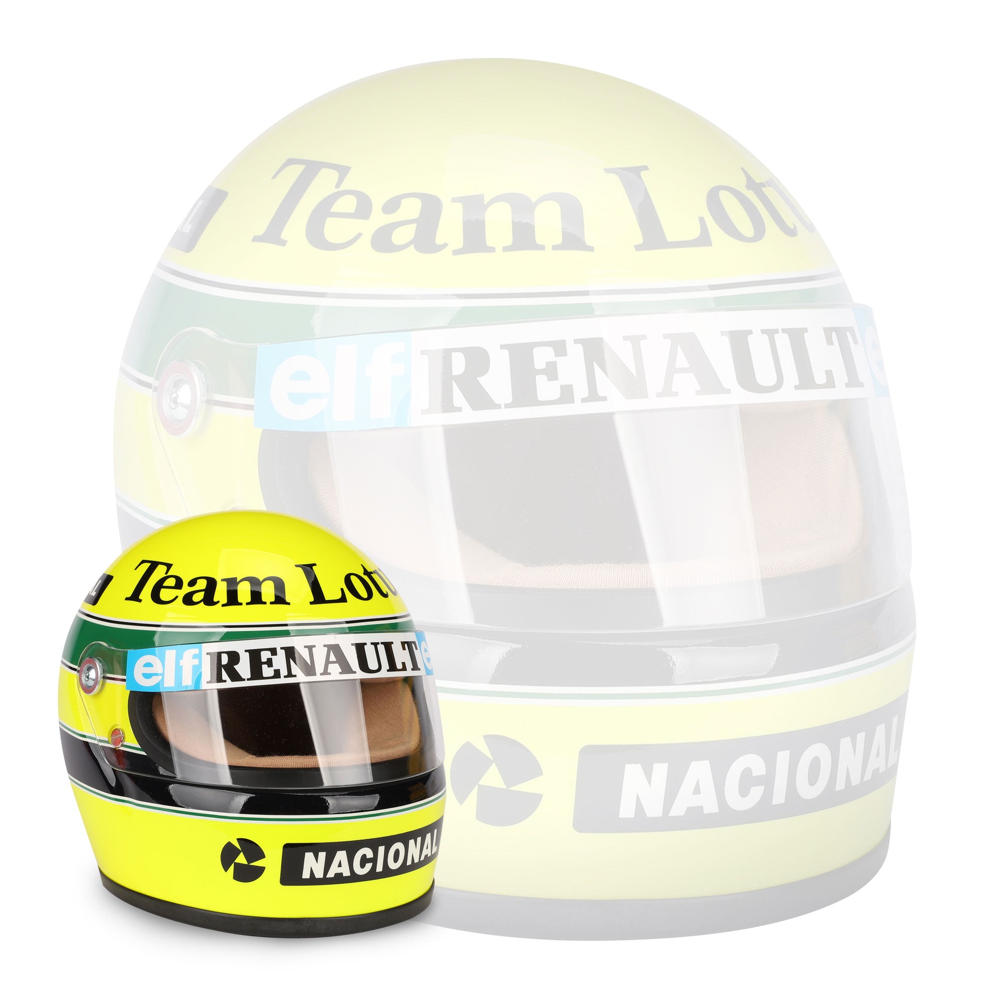 Ayrton Senna 1985 1:2 Scale Helmet