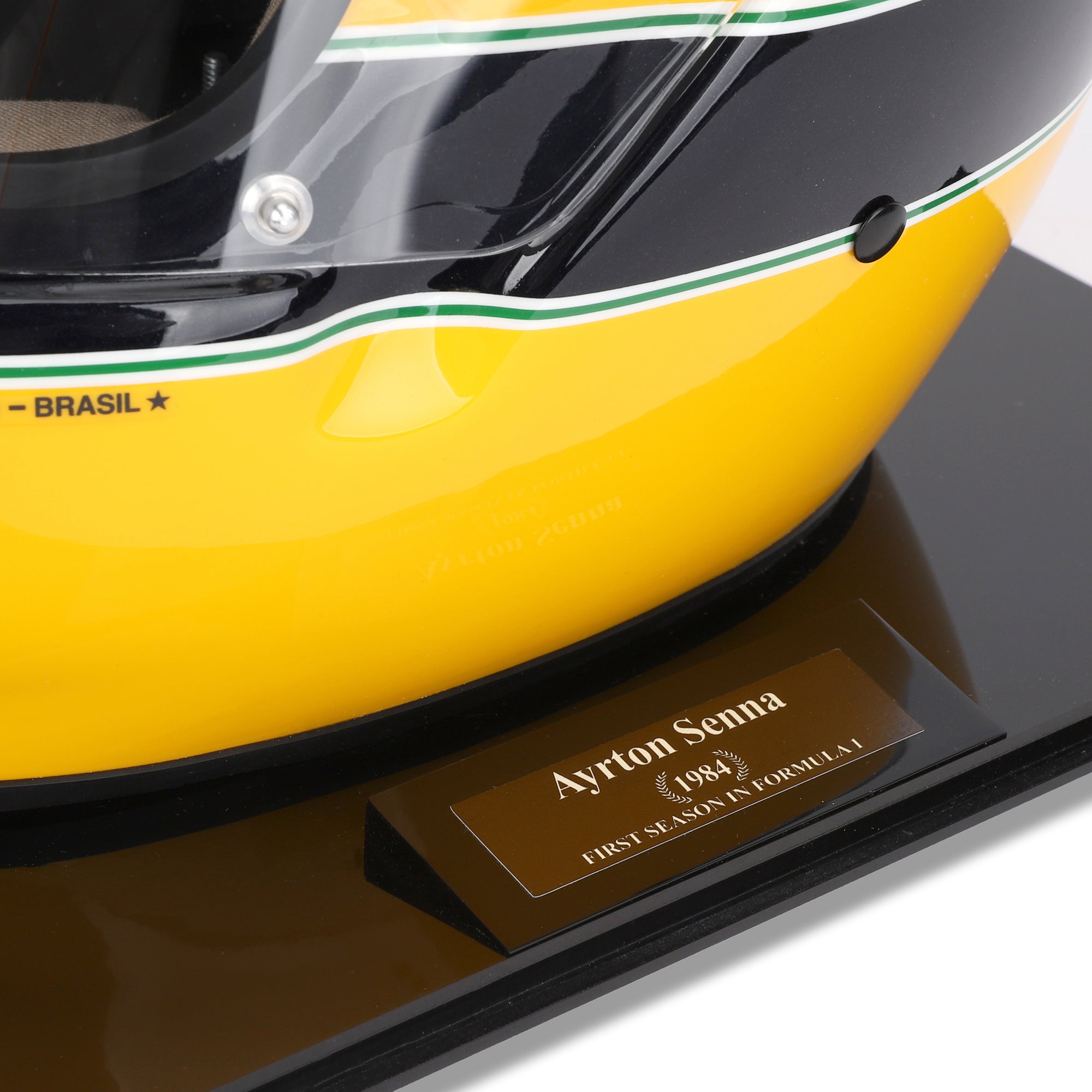 Officially Licensed Ayrton Senna 1984 F1® Replica Helmet