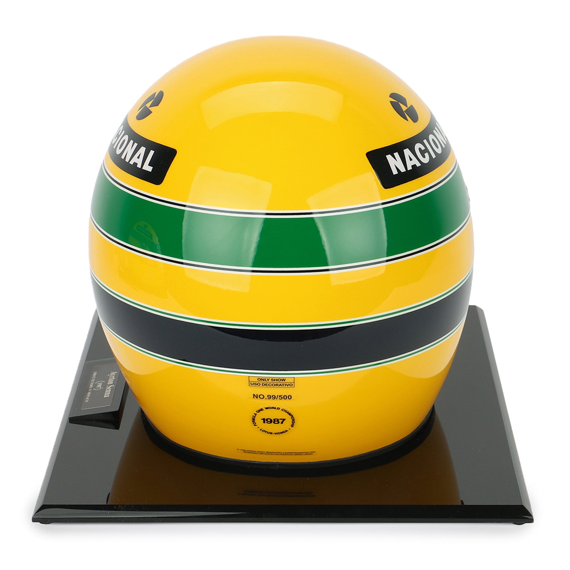 Officially Licensed Ayrton Senna 1987 Replica Helmet