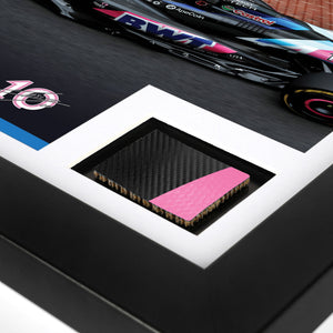 Pierre Gasly 2024 BWT Alpine Formula One™ Team Bodywork & Photo - Limited Edition