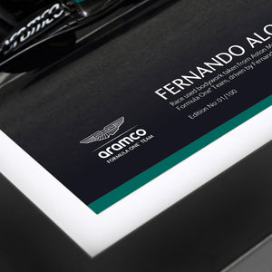 Limited-Edition Fernando Alonso Aston Martin Aramco F1 ® Team 2024 Bodywork & Photo – Saudi Arabia GP