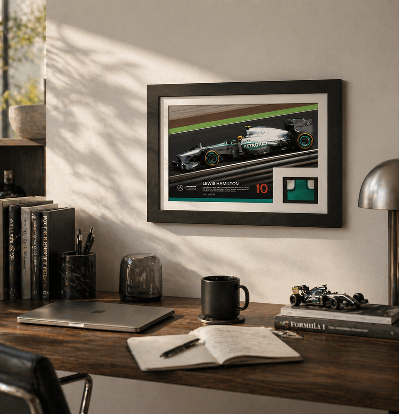 Lewis Hamilton 2013 ‘First Win’ Bodywork & Photo - Hungarian GP