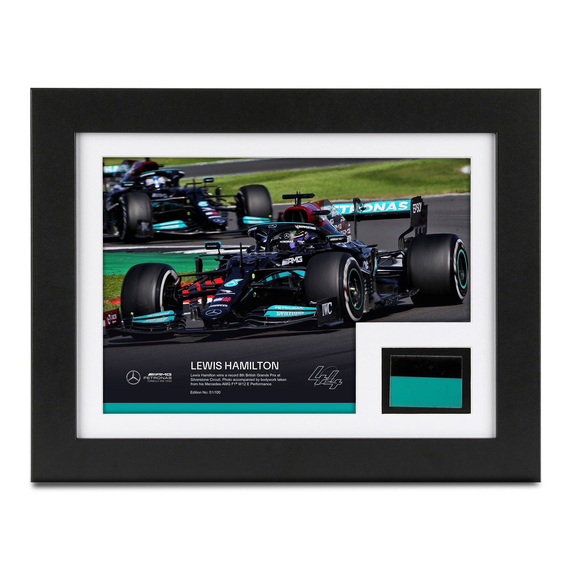 Limited Edition Lewis Hamilton 2021 Bodywork & Photo  - British GP