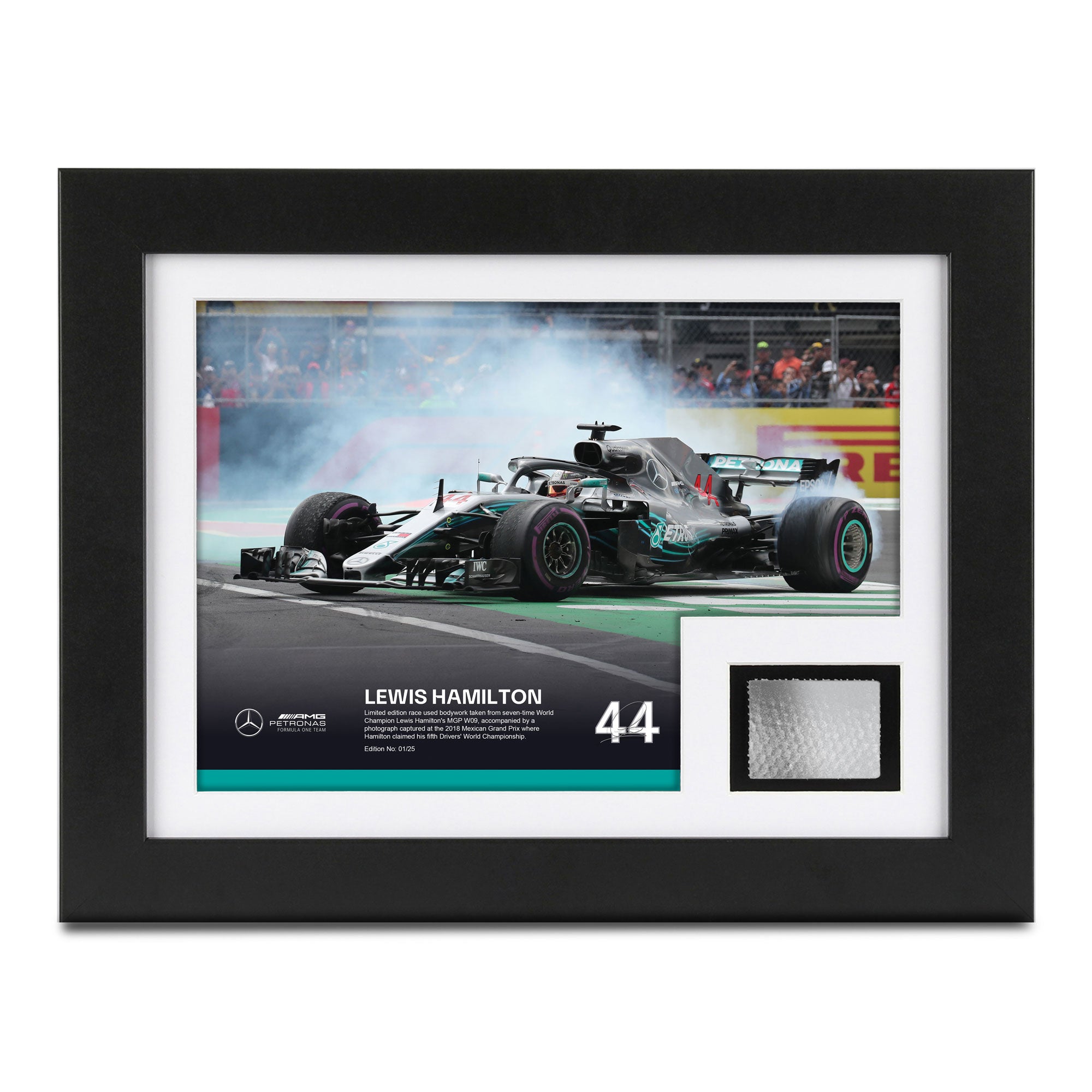 Lewis Hamilton Limited-Edition 2018 Bodywork & Photo – Mexican GP