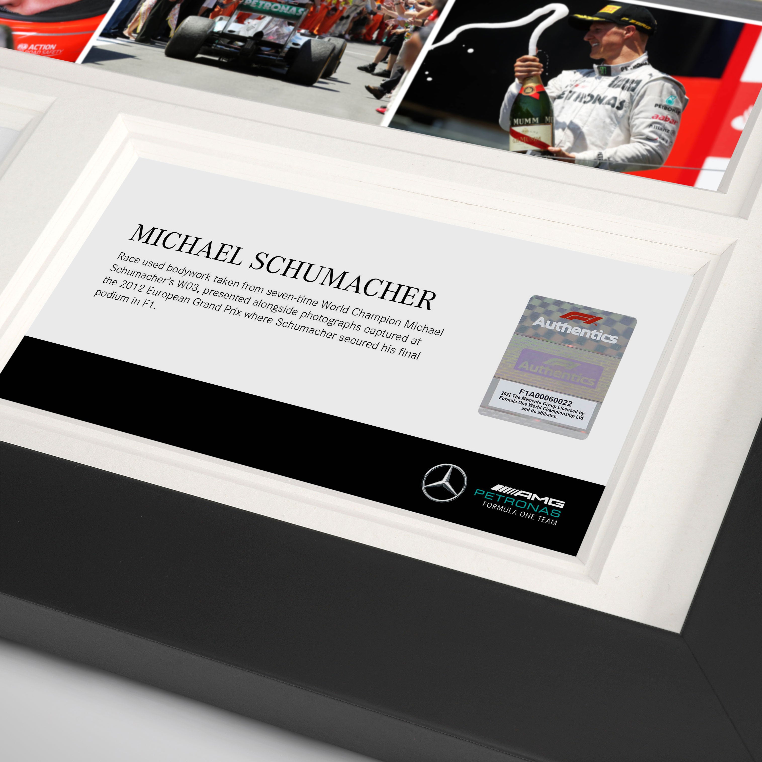Michael Schumacher 2012 Bodywork & Photo Collage – European GP