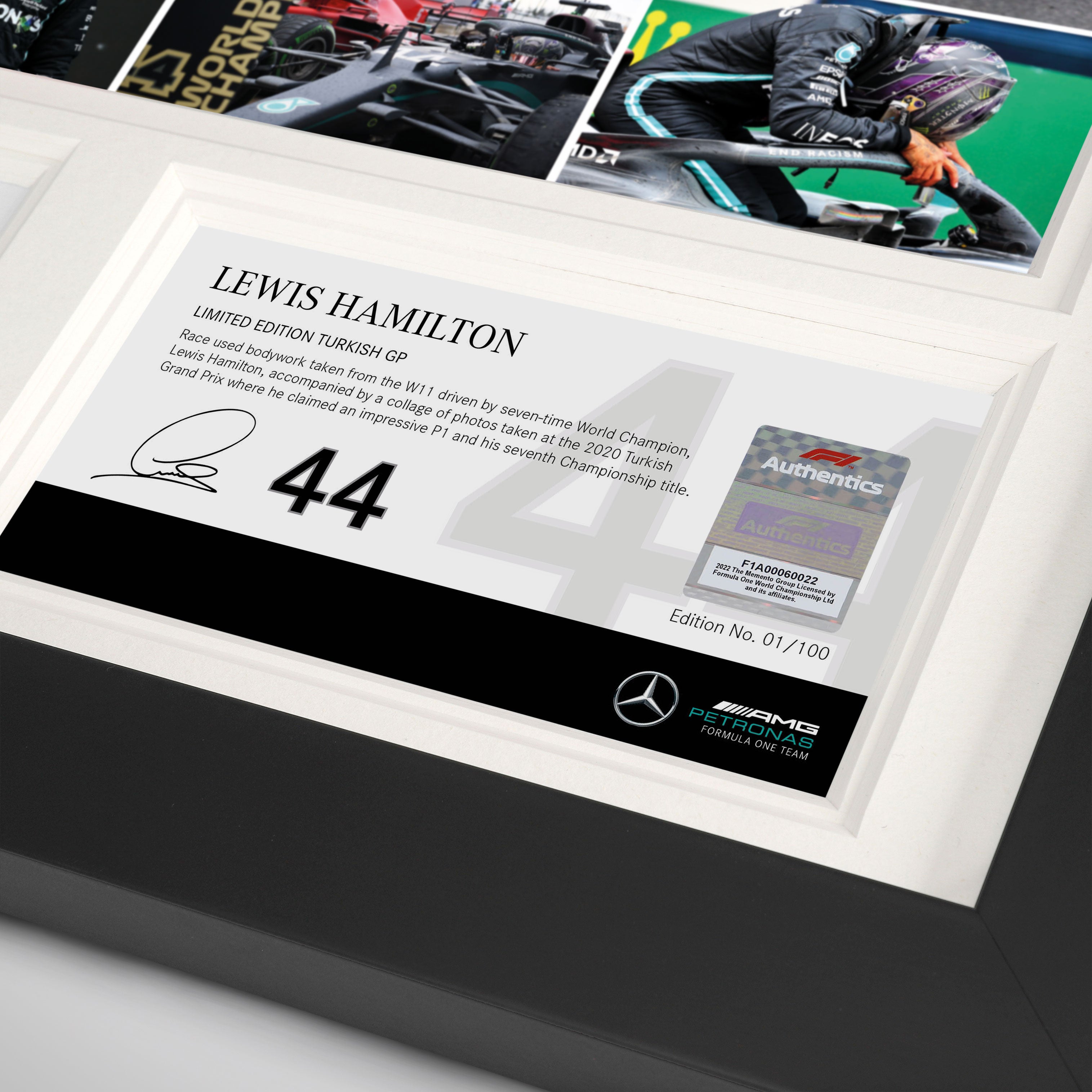 Limited-Edition Lewis Hamilton 2020 Bodywork & Photo - Turkish GP