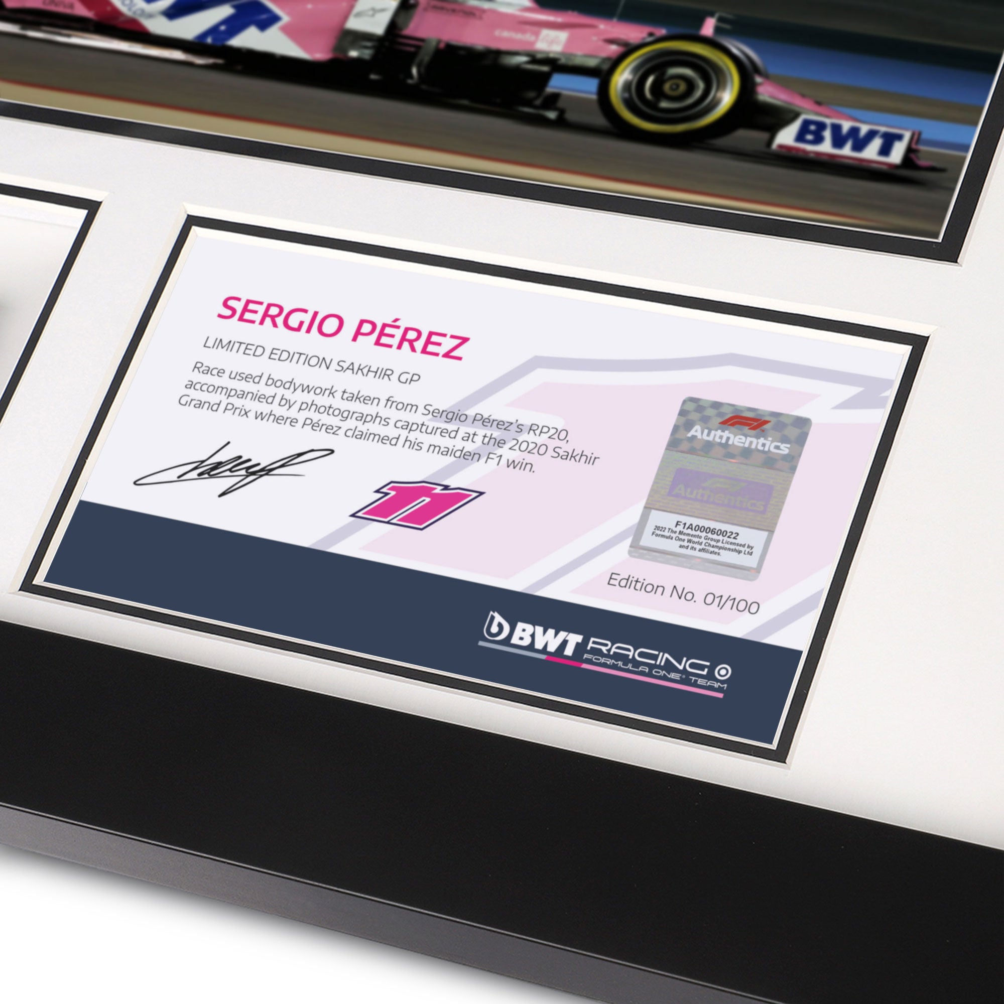 Limited-Edition Sergio Pérez 2020 Bodywork and Photos - Sakhir GP