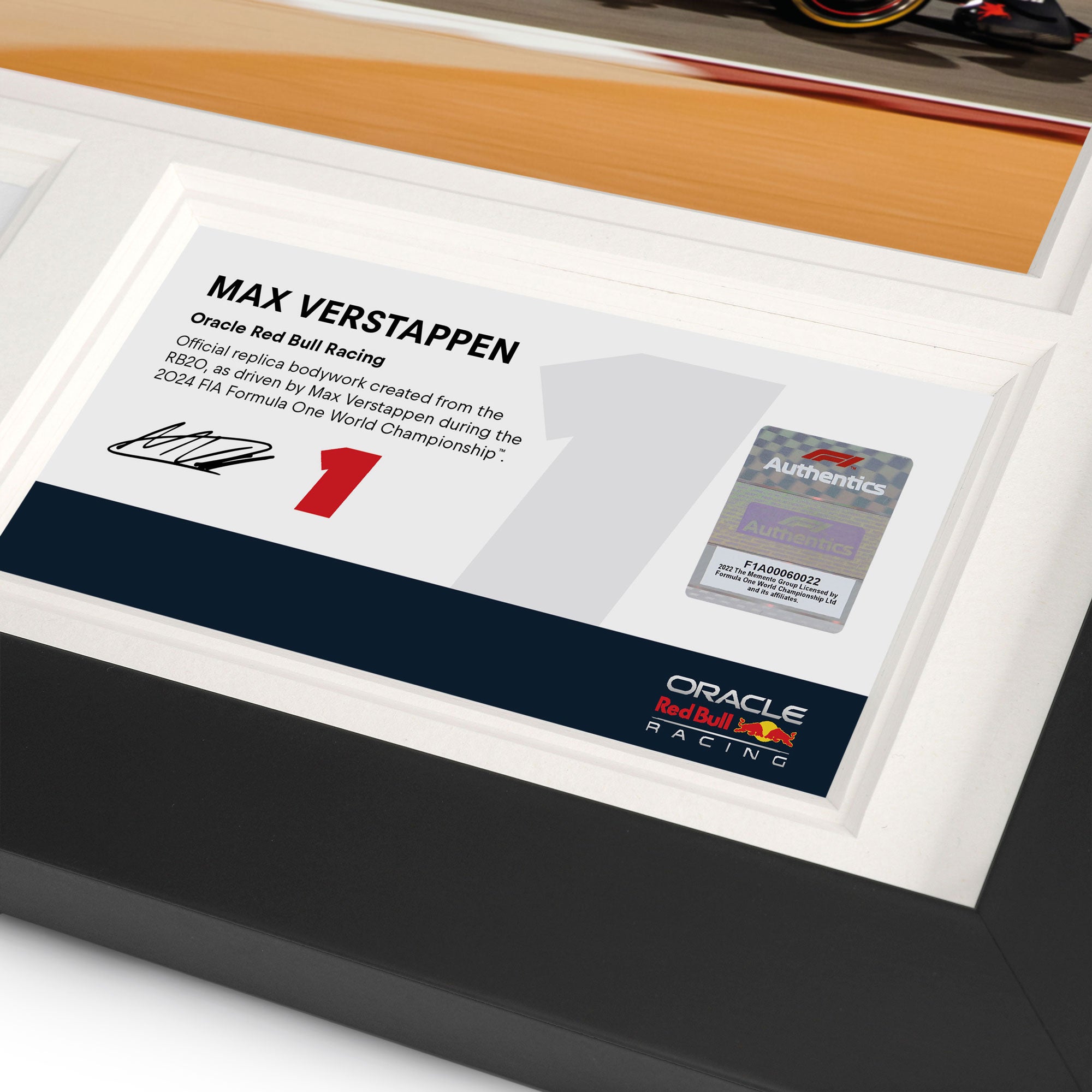 Max Verstappen 2024 Oracle Red Bull Racing Replica Bodywork & Photo