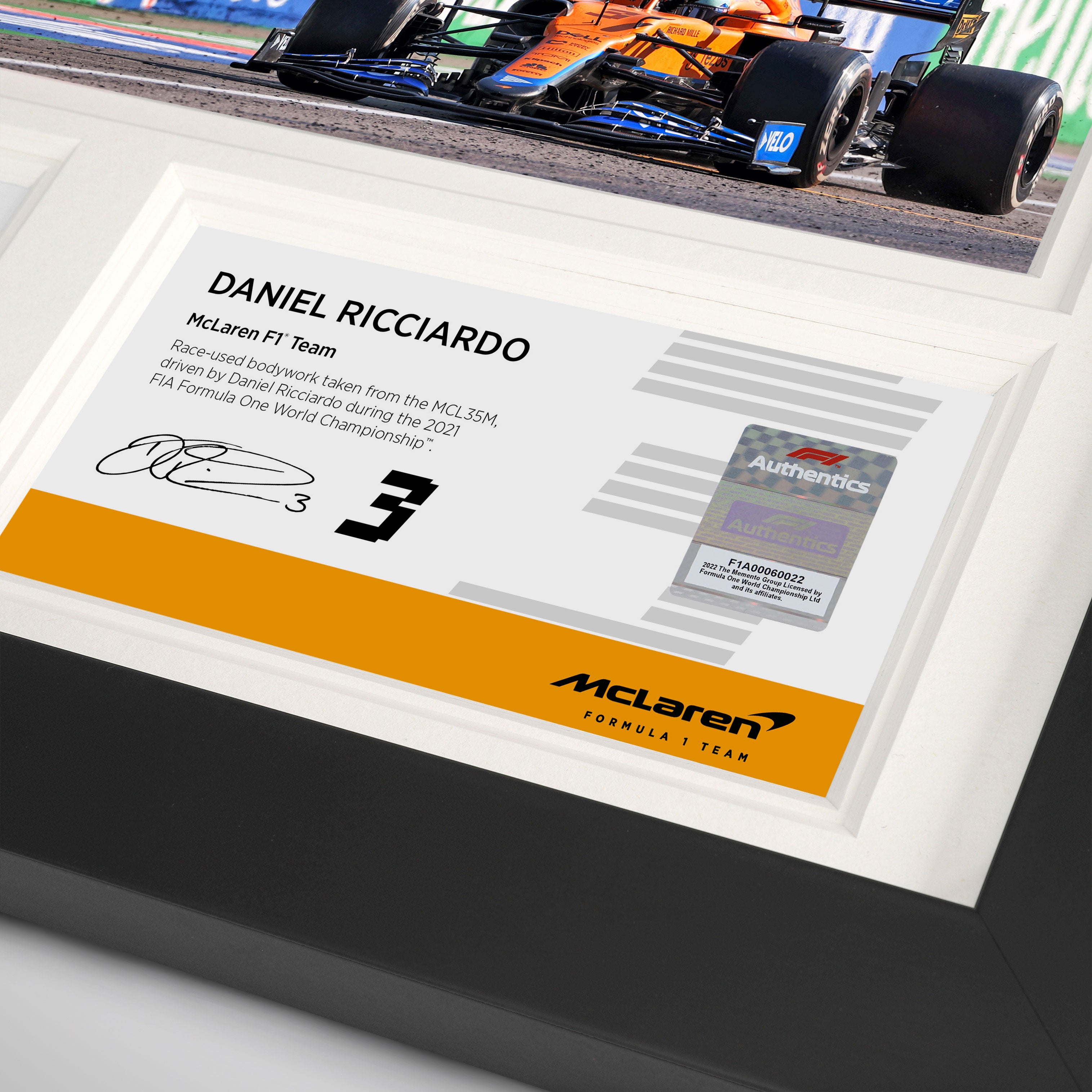 Daniel Ricciardo 2021 Bodywork & Photo - Italian GP