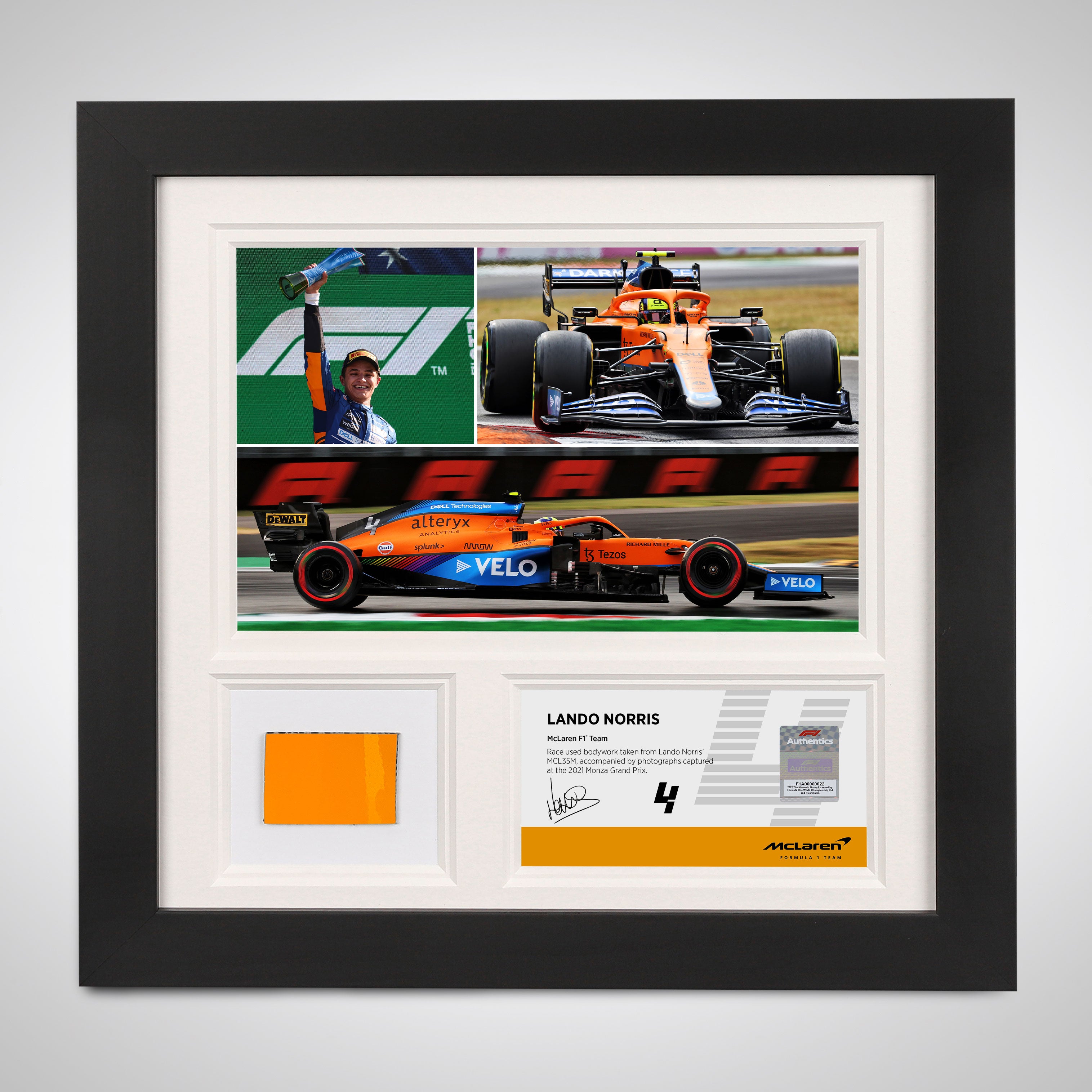 Lando Norris 2021 Bodywork & Photo Collage – Italian GP