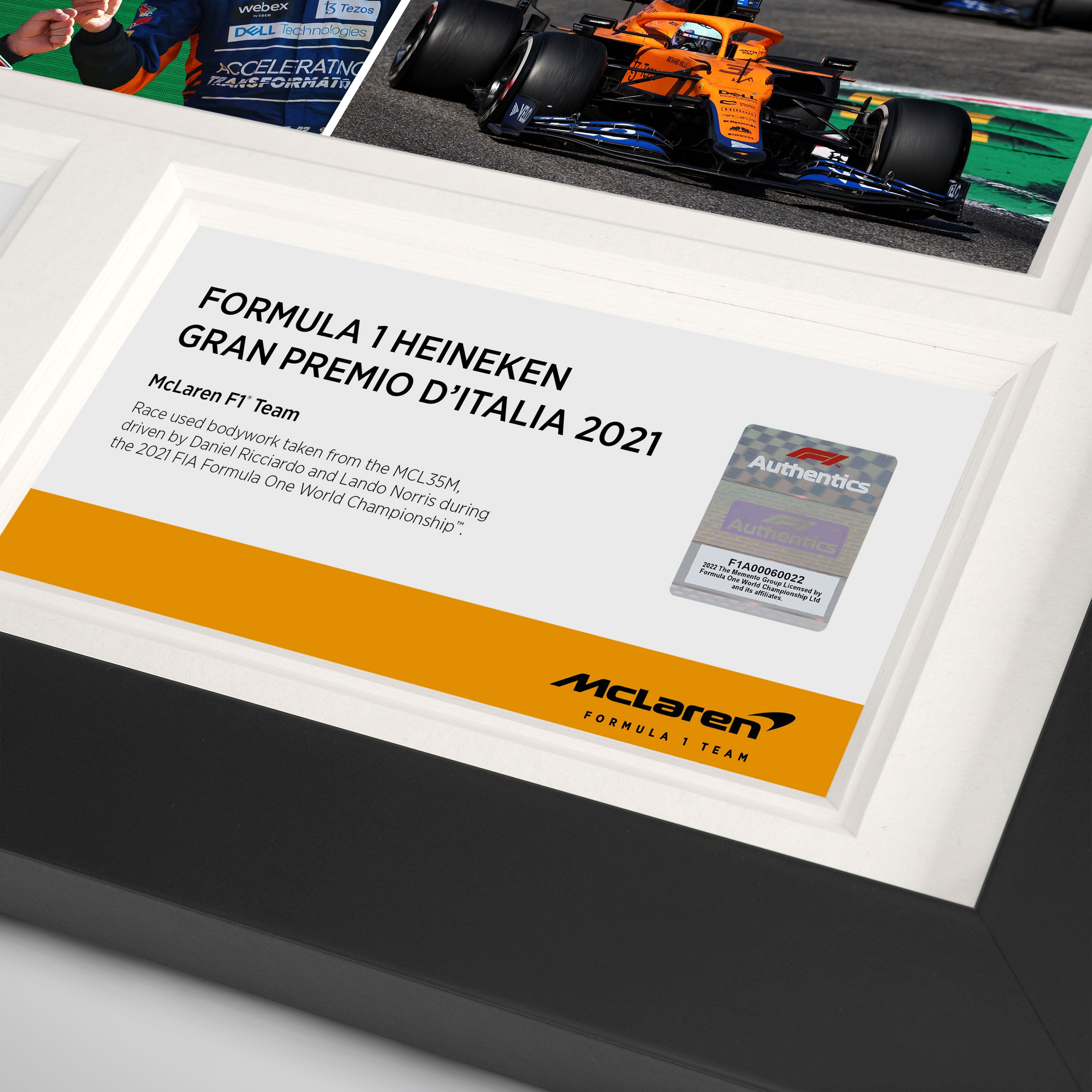 McLaren F1 Team 2021 Bodywork & Photo Collage - Italian GP
