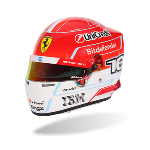 Charles Leclerc 2026 Season Ferrari 1:2 scale helmet authentic Formula 1 collector memorabilia for premium display