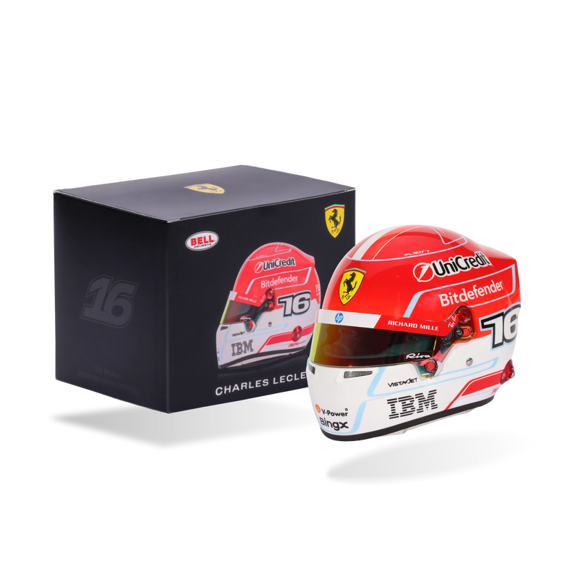 Charles Leclerc 2026 Season Ferrari 1:2 Scale Helmet