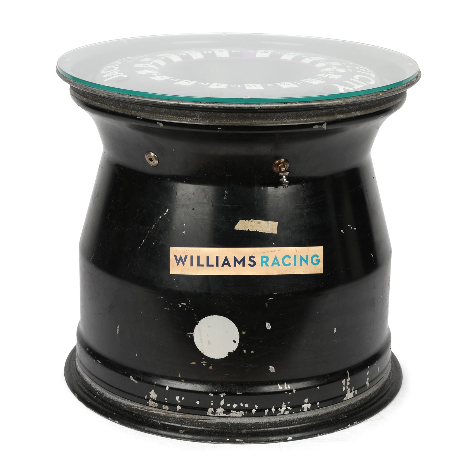 Atlassian Williams Racing Carlos Sainz 2025 rear wheel rim table Azerbaijan Grand Prix collectible
