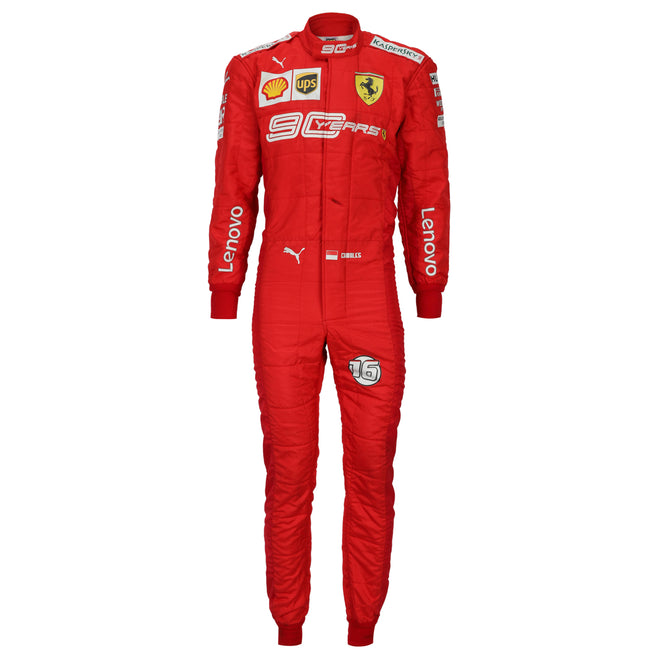 LOT 525 - Charles Leclerc 2019 Scuderia Ferrari Grand Prix Used Race Suit