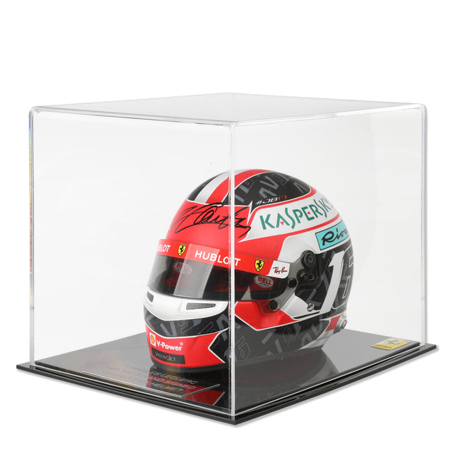 LOT 278 - Charles Leclerc 2019 1:2 Signed Mini Helmet