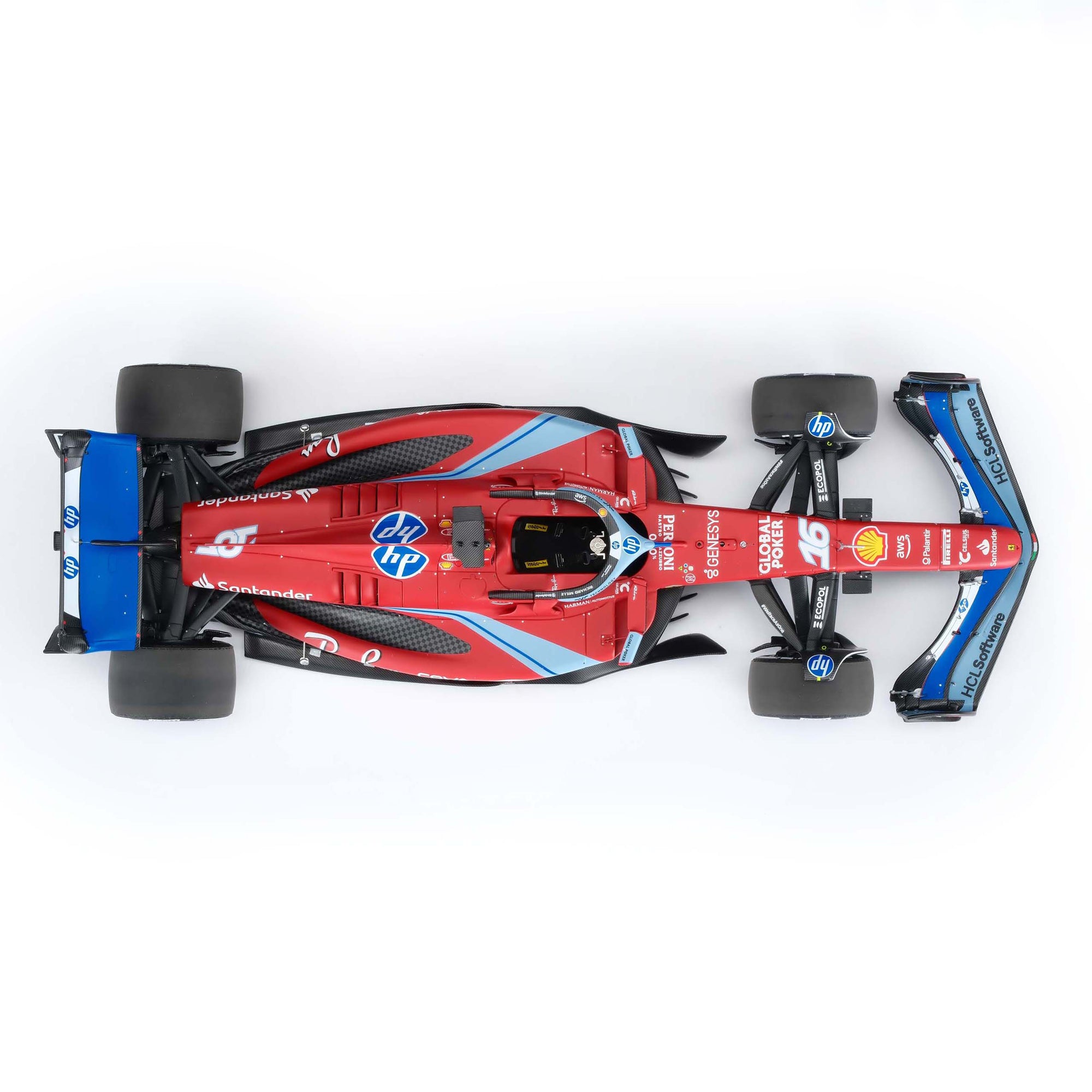 Charles Leclerc 2024 Ferrari SF-24 1:18 Scale Model Miami GP