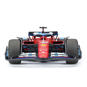 Charles Leclerc 2024 Ferrari SF-24 1:18 Scale Model Miami GP Edition Amalgam Collection