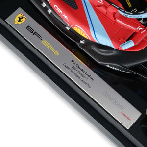 Charles Leclerc 2024 Ferrari SF-24 1:18 Scale Model Miami GP Edition Amalgam Collection
