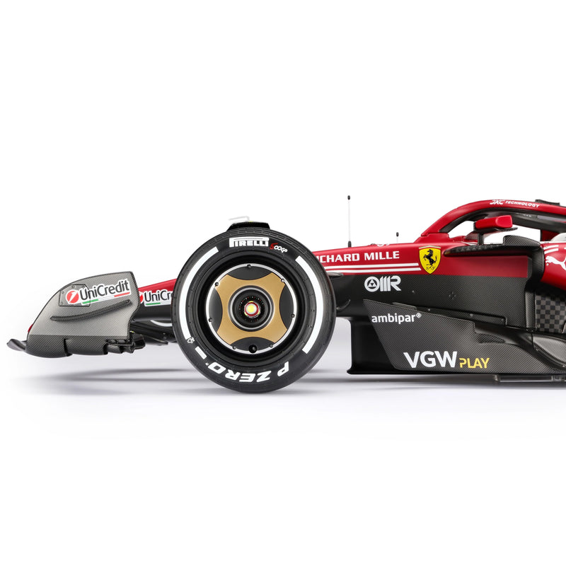Charles Leclerc 2025 Ferrari SF-25 1:8 Scale Model - Italian GP Amalgam Collection