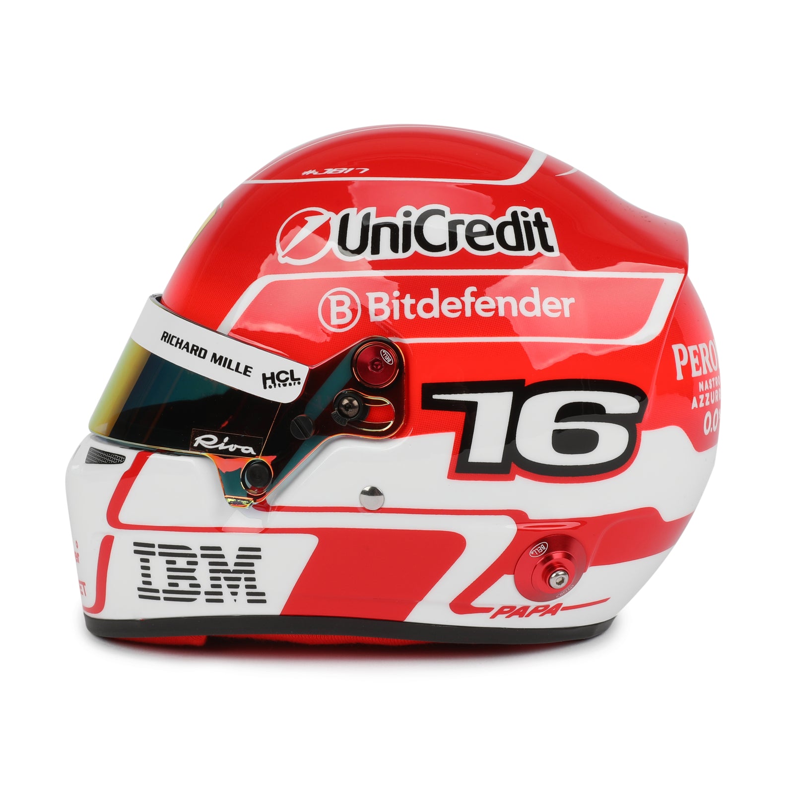 Charles Leclerc 2025 Season Ferrari 1:2 Scale Helmet