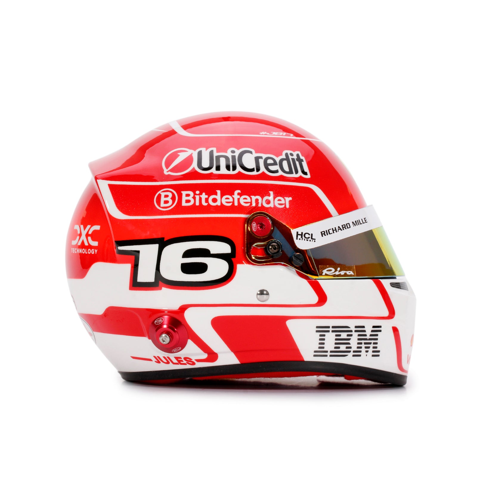 Charles Leclerc 2025 Season Ferrari 1:2 Scale Helmet