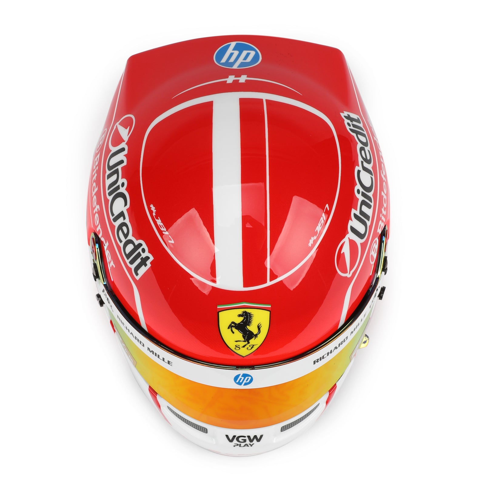 Charles Leclerc 2025 Season Ferrari 1:2 Scale Helmet