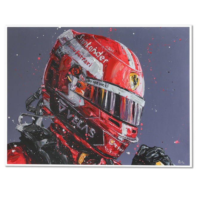 EARLY LOT 045 - Charles Leclerc 2022 Giclee Print - Paul Oz