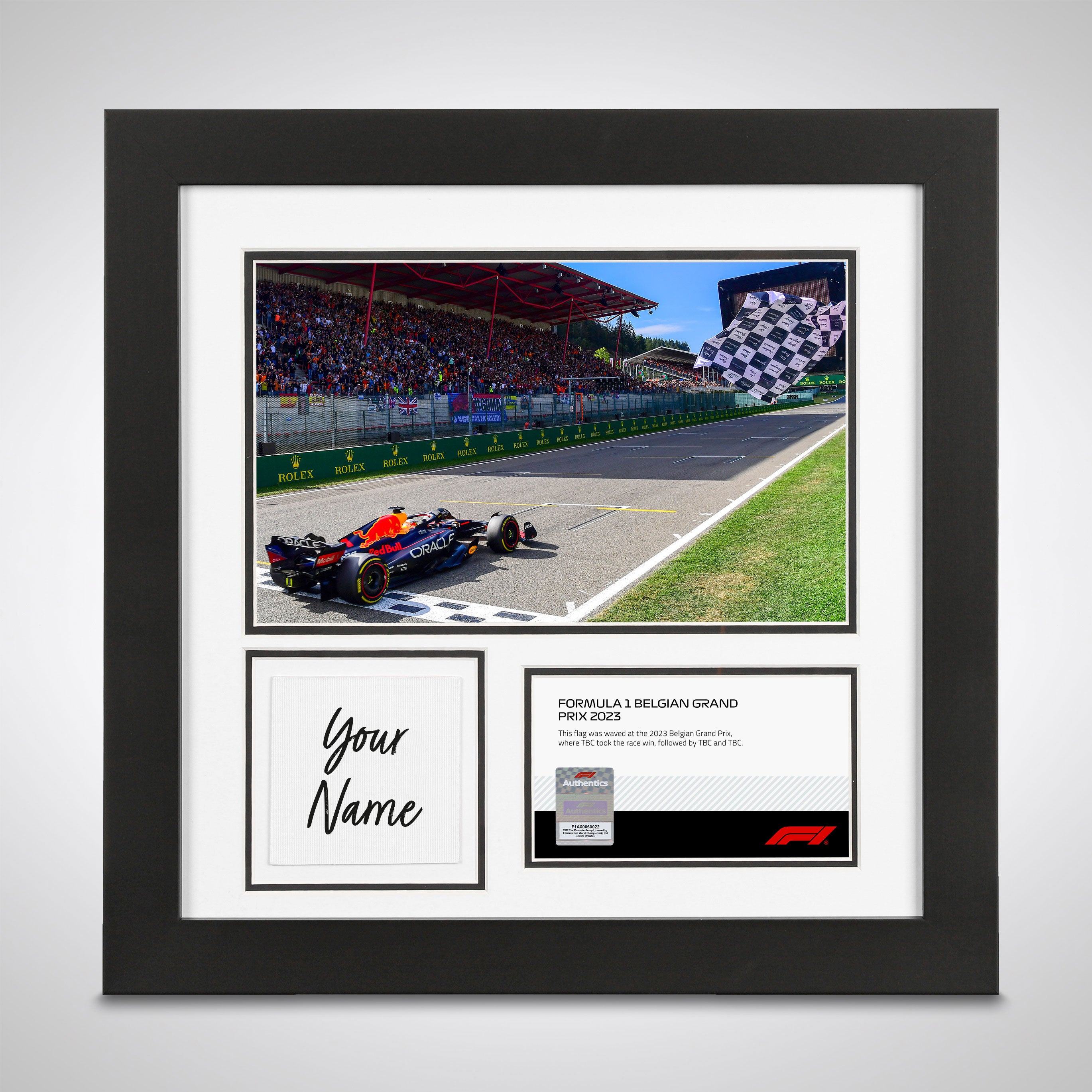 Own the Chequered Flag – 2023 Belgian Grand Prix