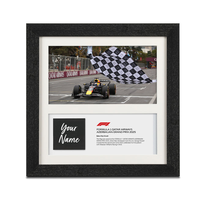 Own the Chequered Flag -  2025 Azerbaijan Grand Prix