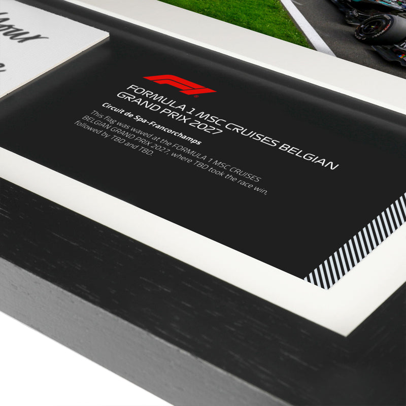 Belgian GP 2027 - Personalised F1® Flag