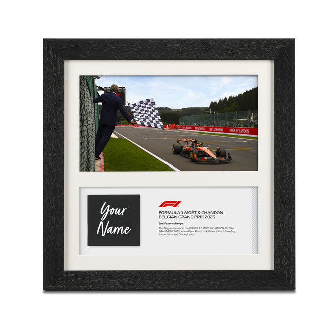 Own the Chequered Flag -  2025 Belgian Grand Prix