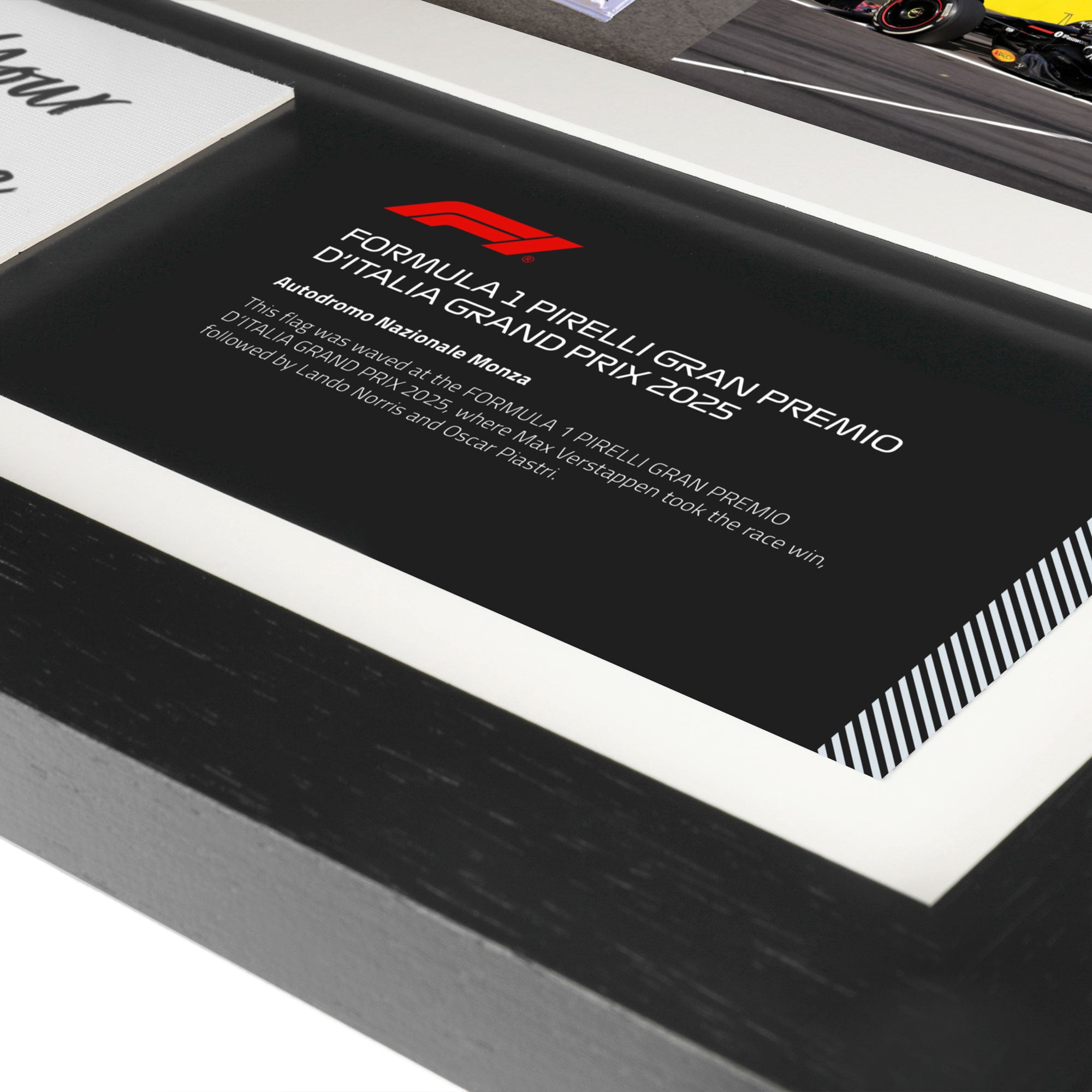 Own the Chequered Flag - 2025 Italian Grand Prix – F1 Authentics