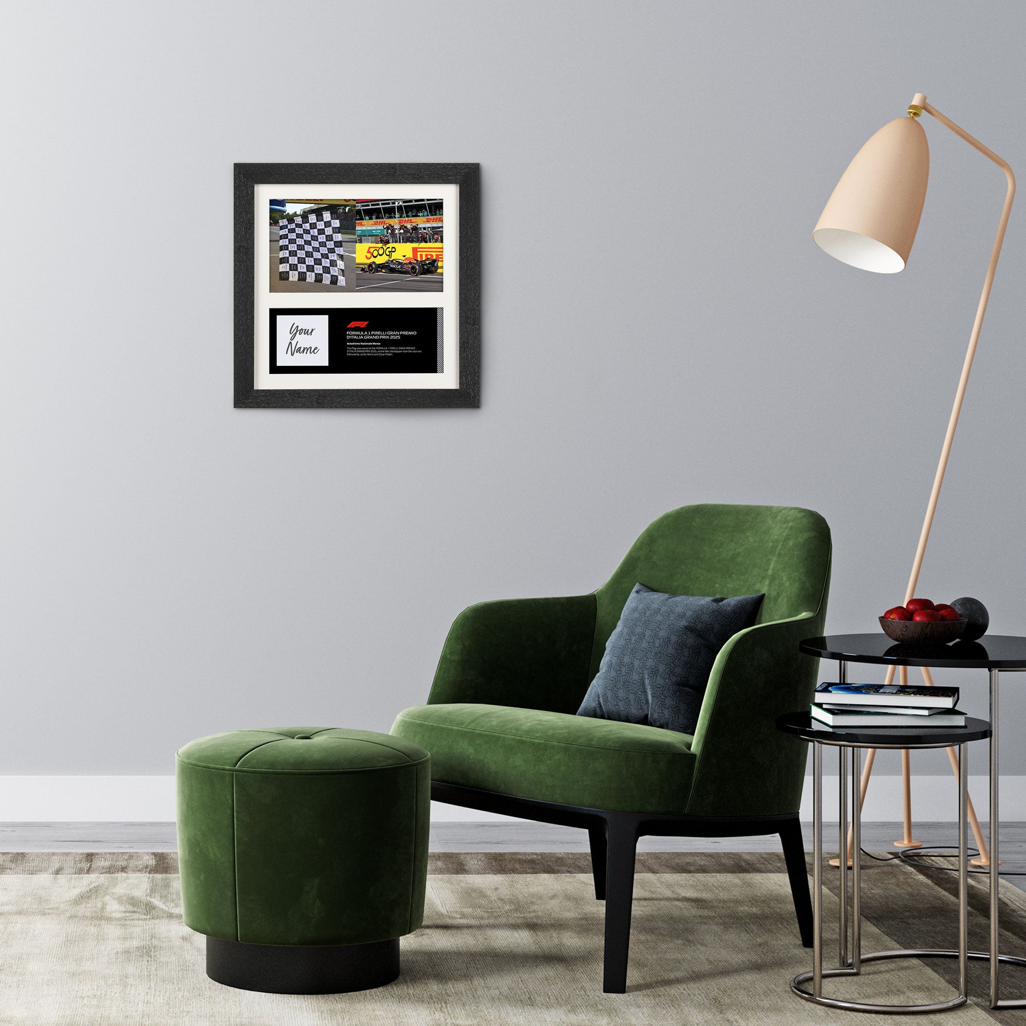 Own the Chequered Flag - 2025 Italian Grand Prix – F1 Authentics