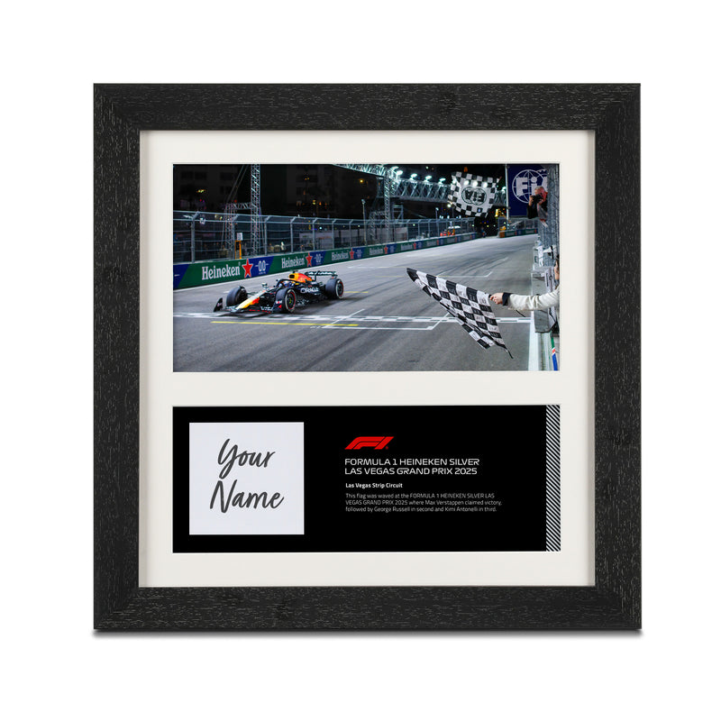 Own the Chequered Flag -  2025 Las Vegas Grand Prix