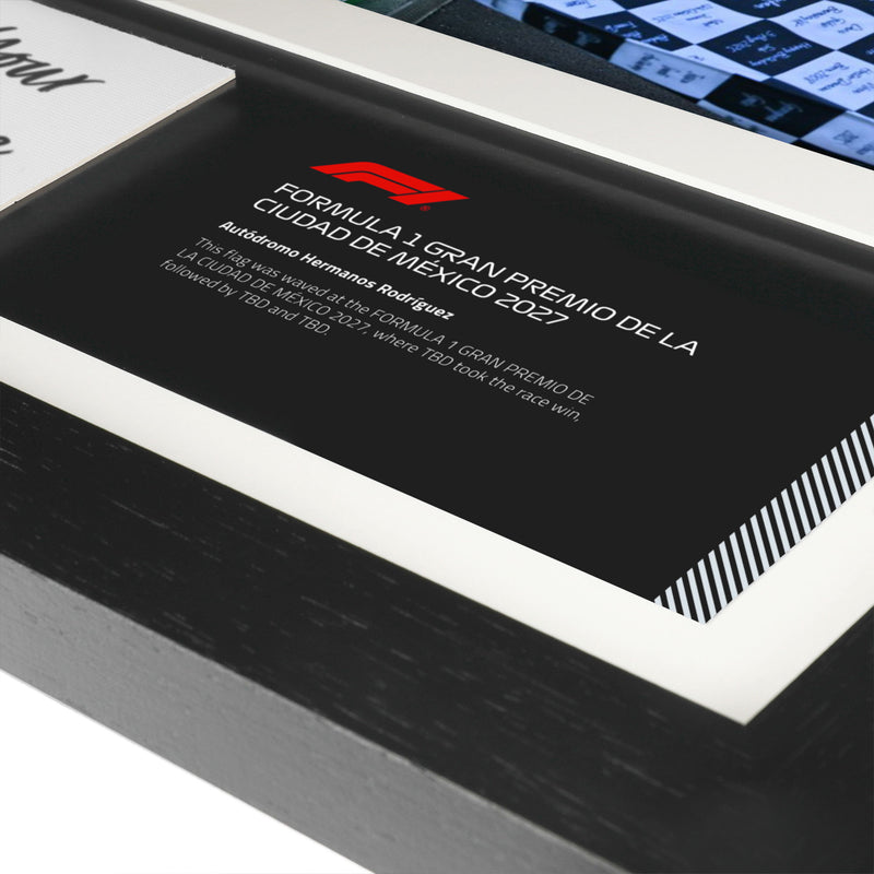 Mexican GP 2027 - Personalised F1® Flag