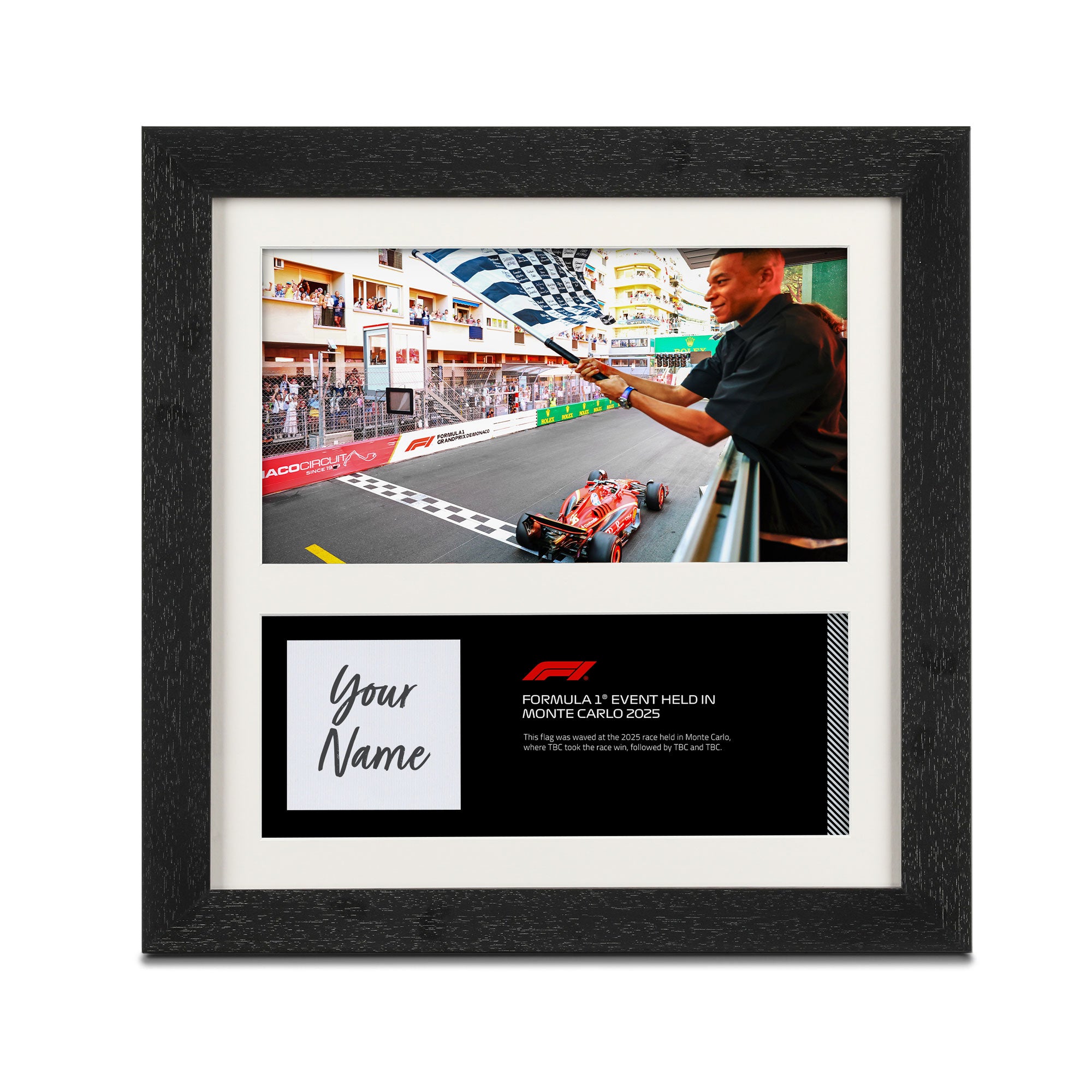 Own the Chequered Flag -  2025 Monte-Carlo Grand Prix