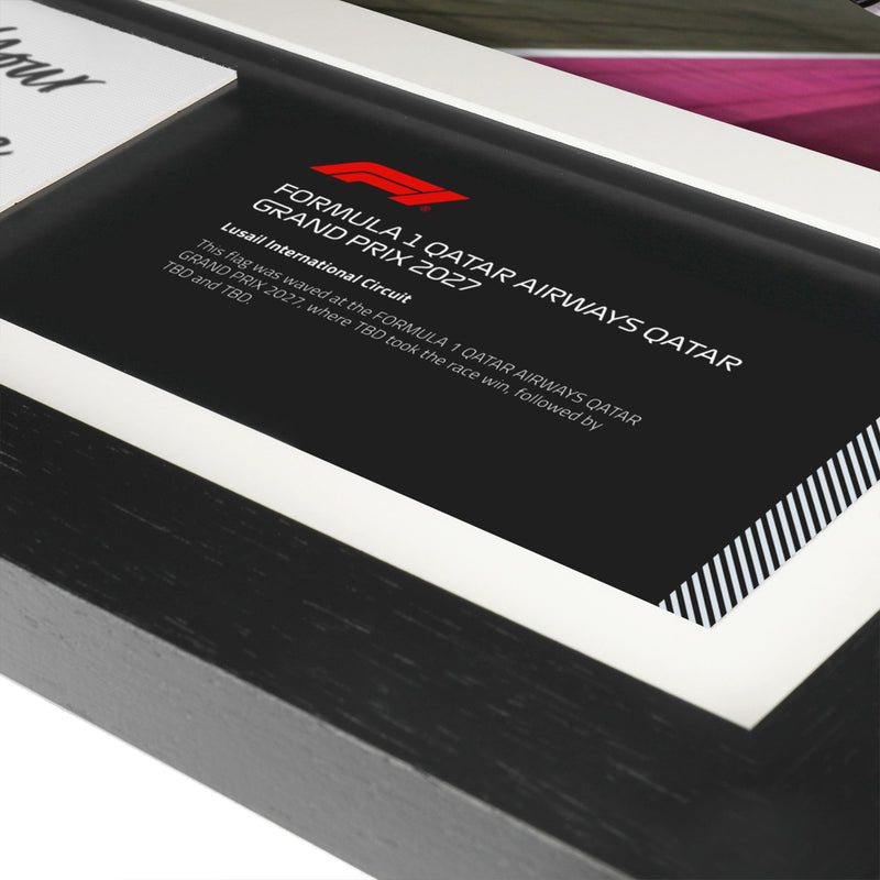 Qatar GP 2027 - Personalised F1® Flag