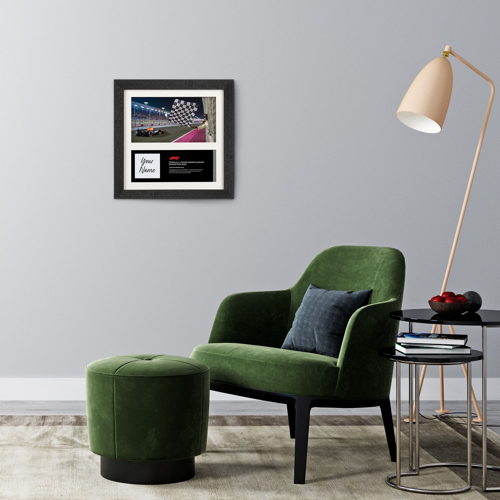 Own the Chequered Flag -  2025 Qatar Grand Prix