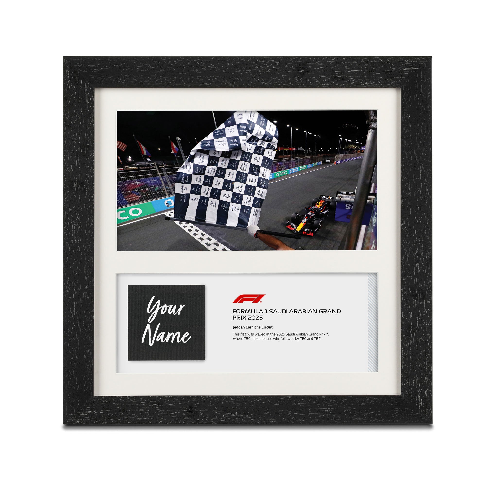 Own the Chequered Flag -  2025 Saudi Arabian Grand Prix