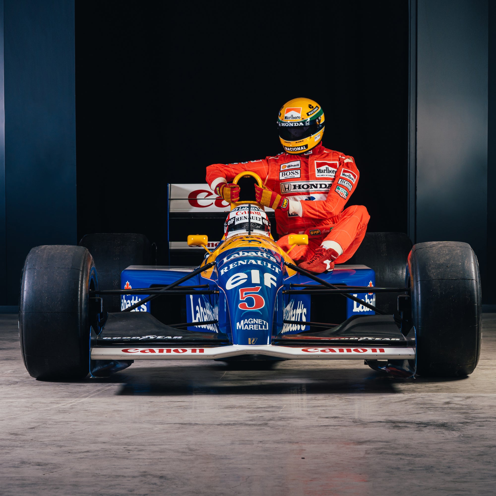 Williams Racing FW14 Senna Taxi Show Car