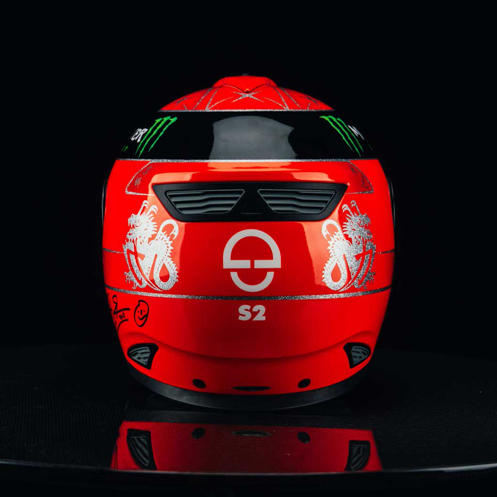 Season Launch LOT 043 – Michael Schumacher 2012 Motorcycle Helmet - Signed COA