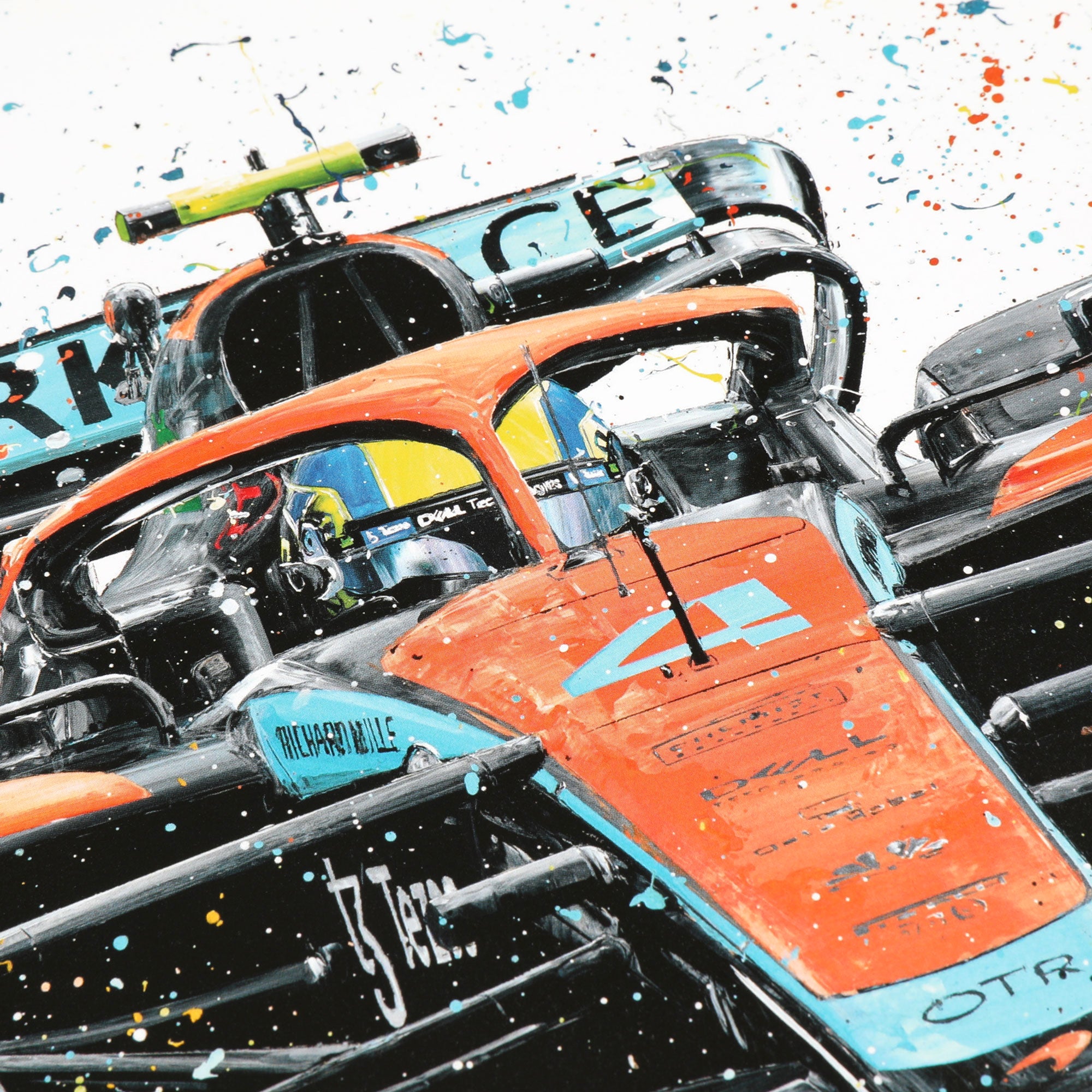 Lando Norris 2022 Print – David Johnson