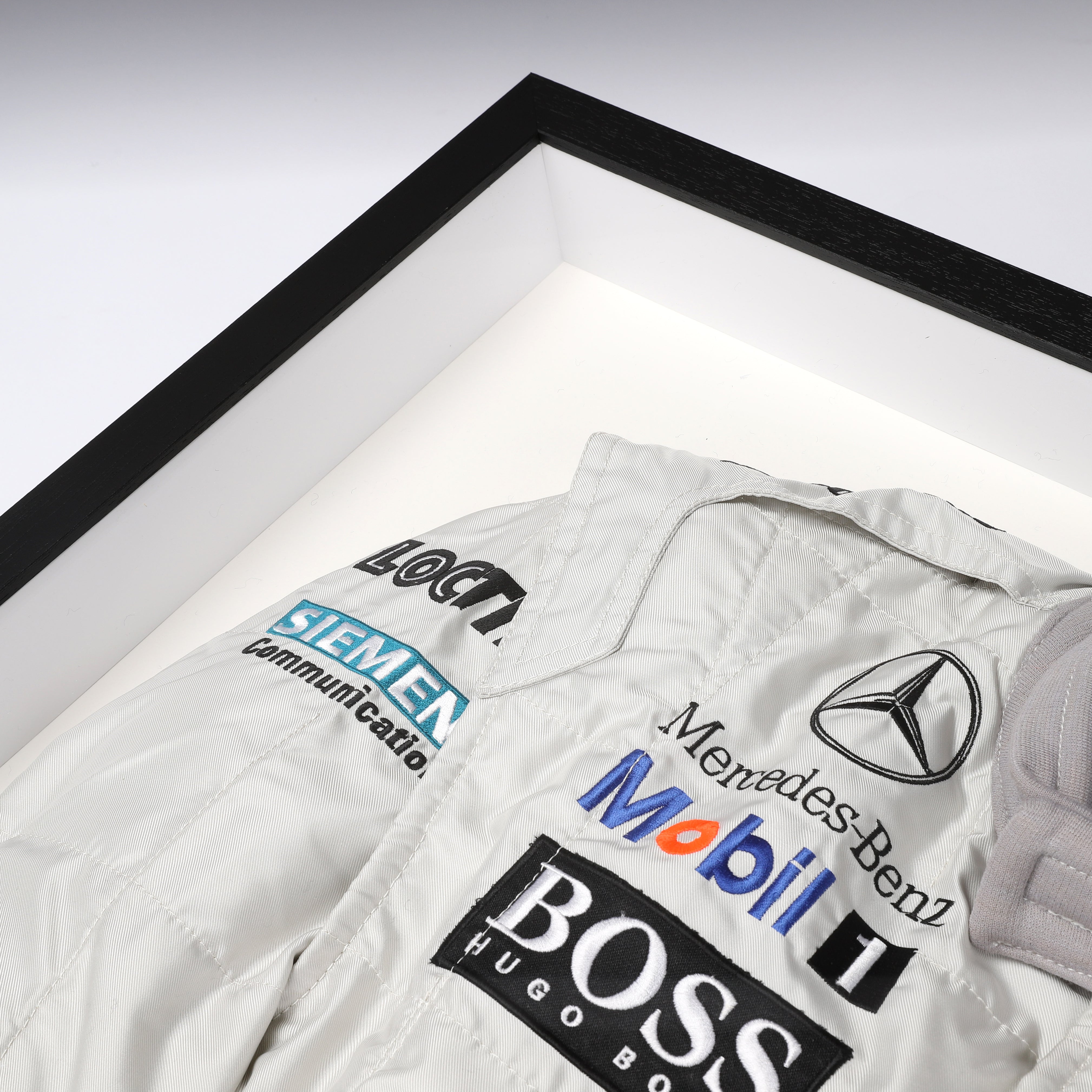 David Coulthard 1998 McLaren F1 Team Replica Race Suit with Computer Associates & Schweppes Branding