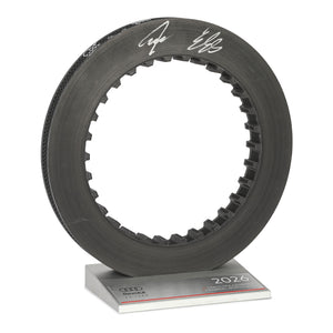 Audi Revolut F1® Team 2026 Dual-Signed Race-Used Front Brake Disc Display